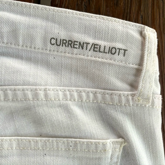 Current/Elliott Stiletto Skinny Jeans White 26 - Picture 9 of 10